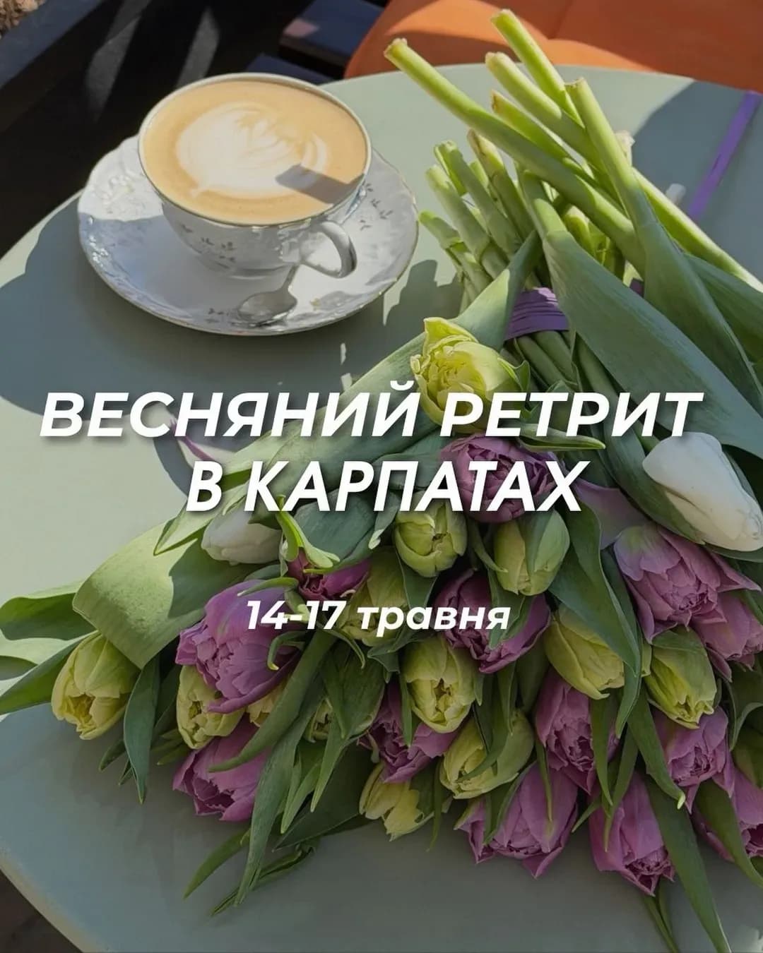 Весняний ретрит у Карпатах на час цвітіння — 14-17 травня